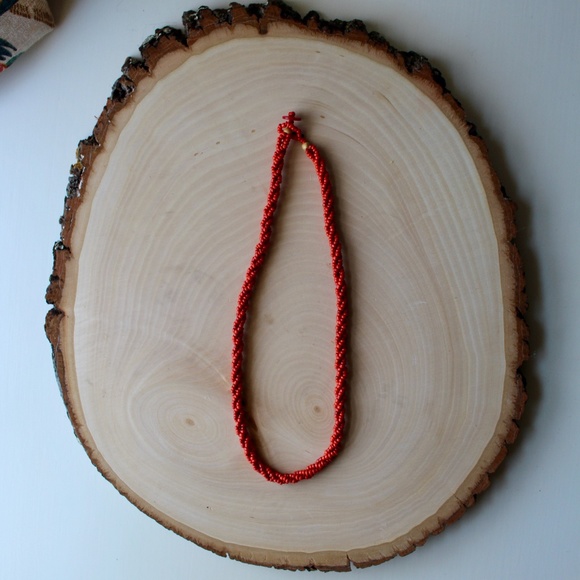 Hand Beaded Necklace - Picture 3 of 4